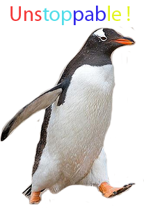 Penguin is unstoppable